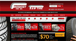 Desktop Screenshot of fremonttire.com